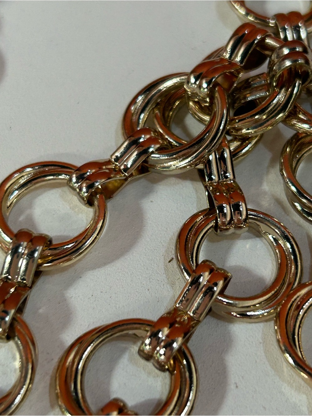 Ralph Lauren gold chain belt great condition - Picture 3 of 7